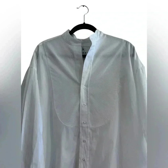 Frank & Eileen VICTORIA Italian Tuxedo Shirt. Size S - Picture 11 of 16